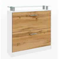 Borchardt Möbel Schuhschrank »Finn«, Breite 89 cm, mit Glasablage