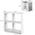 Vicco Kinderregal Tetra 72 x 72,6 cm Kiefer weiß