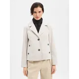 Amber & June Outdoorjacke grau 44