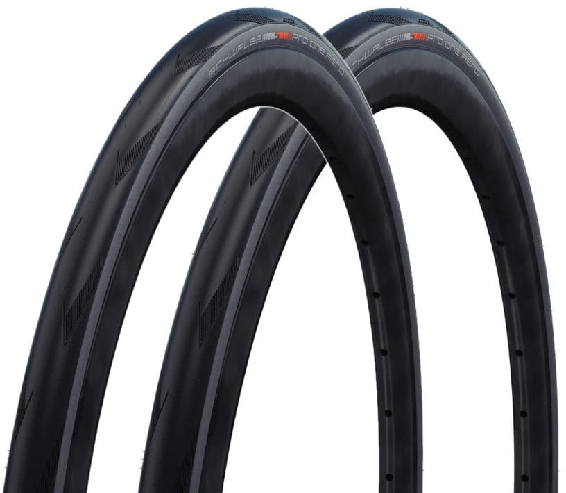 SCHWALBE Reifen PRO ONE Aero BUNDLE Front + Rear | 28-622 ADDIX Race E