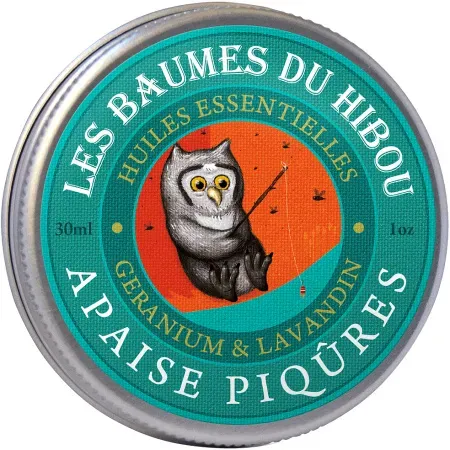 Les Baumes Du Hibou Beruhigt Juckreiz Bio Tiegel 30ml