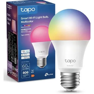 Tapo Smart Glühbirne E27 Kompatibel mit Alexa , dimmbare Funktion, 806 Lumen