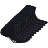 JACK & JONES Socken JACDONGO SOCKS 10 PACK 10er Pack Schwarz 38-43