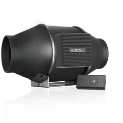 CLOUDLINE PRO S4, leises Inline-Lüftersystem mit Drehzahlregler, 100 mm