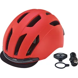Fahrradhelm PROPHETE Gr. 52, rot, Helme, 52/57 Kopfumfang: 52cm - 58cm