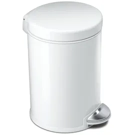 simplehuman Kosmetikeimer 4,5 l Weiß