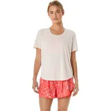 Asics ROAD V-NECK SS TOP«, weiß