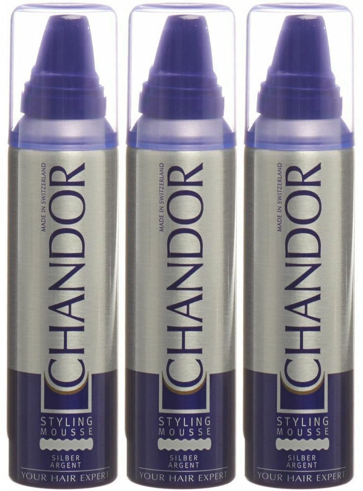 Chandor Colour Styling Mousse Silber