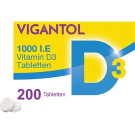 VIGANTOL 1.000 I.E. Vitamin D3 Tabletten 200 St.