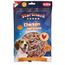 Hunde - Leckerli NOBBY StarSnack Chicken Fish Knots, 70 g