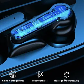UC-Express® Bluetooth InEar Ohrhörer 11727 Schwarz