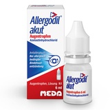 Allergodil akut Augentropfen: Lindernde Lösung für die Augen bei Pollenallergie, Heuschnupfen, nicht-saisonaler Allergie, 6 ml