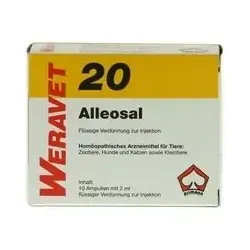 ALLEOSAL 20 Amp.f.Hunde/Katzen/Klein-u.Zootiere 10X2 ml Ampullen