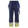 Blåkläder Warnschutz Handwerkerhose "1529" 100% Baumwolle - D25 - marine/gelb