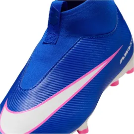 Nike Mercurial Superfly 10 Academy MG Fußballschuhe Kinder blue/white 35