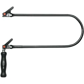 SCHIESSEL Pebaro Stahlrohr Laubsägebogen mit Schnellspannvorrichtung 750K Ausladung 320 mm