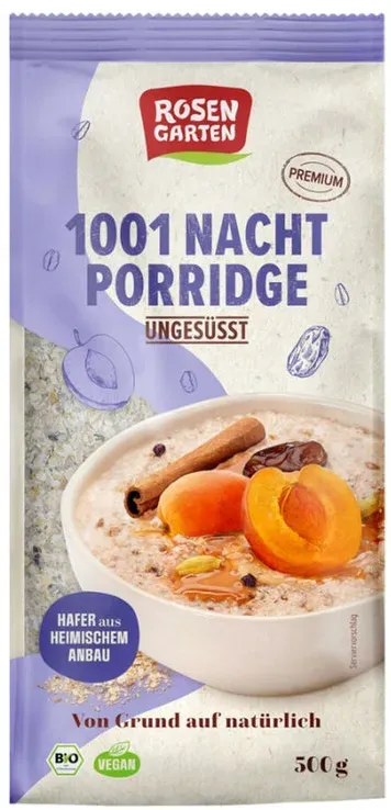 Rosengarten - 1001-Nacht Porridge ungesüßt 500 g