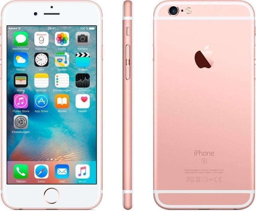 Apple iPhone 6s 32GB roségold ohne Simlock 12MP 4,7" A1687 Zustand sehr gut