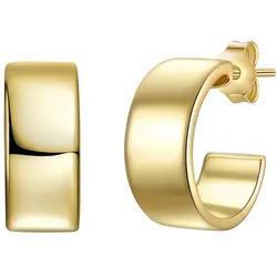 Glanzstücke München Creolen Sterling Silber in Gelbgold   Damen 