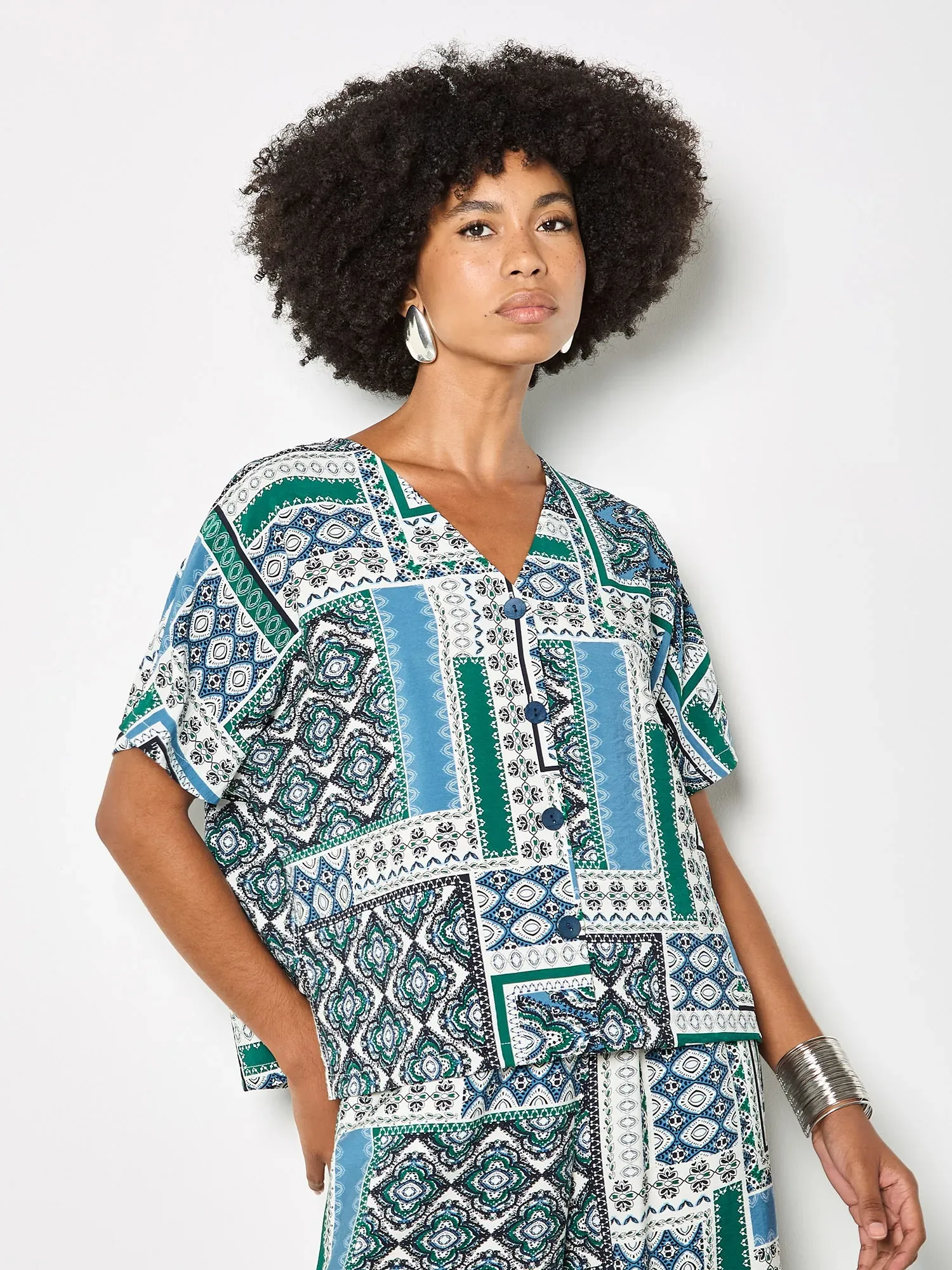 Klassische Bluse APRICOT 
