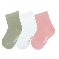 Sterntaler Söckchen 3er-Pack Uni Bambus zartrosa, Babymode (6 - 24 Monate)