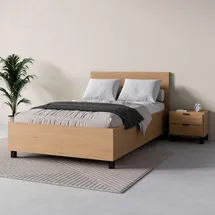 Vox Bett SIMPLE 125 x 204,4 cm Eiche beige