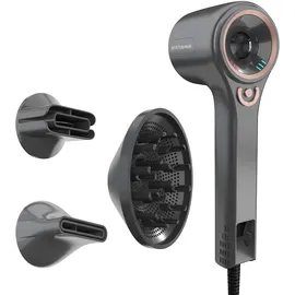 Genius INVICTUS Hair D7 Haartrockner Set 4-tlg, 1600 W,