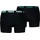 Puma Basic Boxershorts schwarz/mint/emerald XL 2er Pack