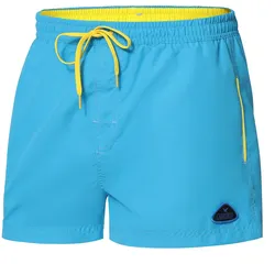 Herren Badeshorts LAZA1001 - Azurblau Gelb - 6XL