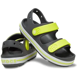 Crocs Kids' Crocband Cruiser Slate Grey/Acidity 19,5