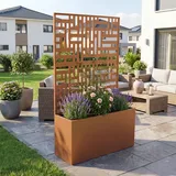 casa.pro Bernalda 83 x 31 x 146 cm Braun
