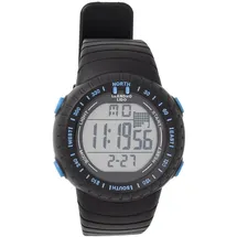 leandro lido "Vescia" Unisex Sport Uhr schwarz/blau-Größe:Einheitsgröße