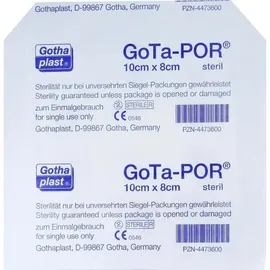 Gothaplast Verbandpflasterfabrik GmbH Gota-Por Wundpflaster steril 80 x 100 mm 1 St.