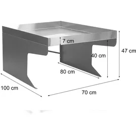 Mendler Mährobotergarage HWC-G60