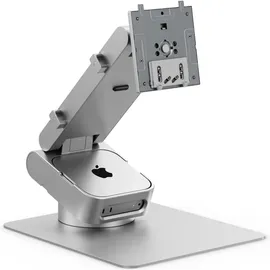 Alogic ASPEKT Omni Fold Stand Mac Mini für 32" Monitor Silber