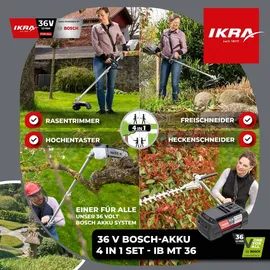 IKRA IB-MT 36 inkl. 1 x 4,0 Ah + Ladegerät