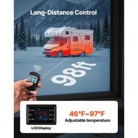 Vevor Dieselheizung 8 kW für Wohnmobile