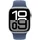 Apple Watch Series 10 GPS 42 mm Aluminiumgehäuse silber Sportarmband denim