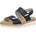 Keilsandalette Nachtblau 44
