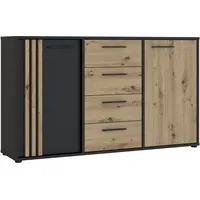Forte Sideboard »Cardigan«, Sideboard, 2 farbig, Stauraum, Schubkasten, Soft