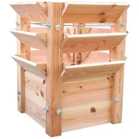 Westmann Hochbeet Premium L 65 x 65 x 73 cm Natur