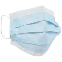 Vivomed OP-Maske Mundschutz 3-lagig blau mit Gummi
