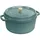 Staub Cocotte rund 20 cm eukalyptus