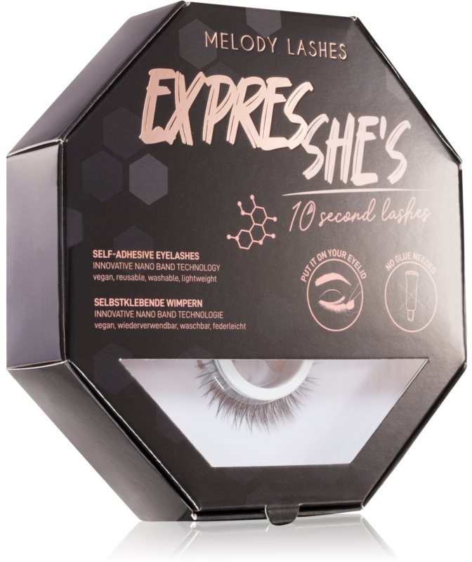 Melody Lashes Expressed Klebewimpern 2 St.