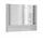 Vicco Spiegel, Sherry, 80 x 65 cm,