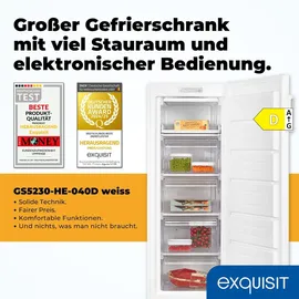 Exquisit GS5230-HE-040D Weiß