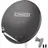Schwaiger Sat-Spiegel 80cm anthrazit + Twin LNB