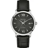 BULOVA 96B441 Herrenuhr Hudson Automatik 39mm 3ATM