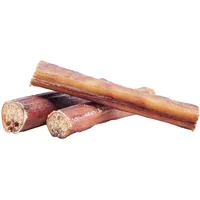 Ochsenziemer 12 cm – 500 g ca. 18 STK. – Natürlicher Kausnack für Hunde – 100 % Rind – Zahnpflege & Beschäftigung – Getrocknetes Kauprodukt – Ohne Zusatzstoffe