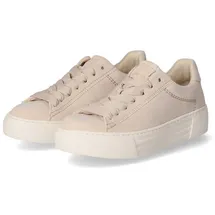 Gabor Sneaker Low Damen Beige/Weiß 39